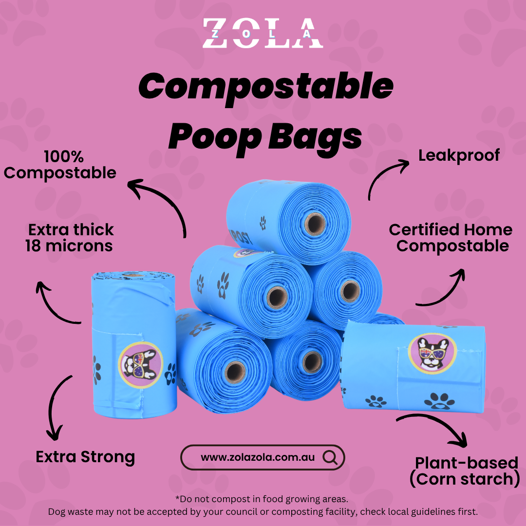 Dog Poo Bags (Flat Top Style)