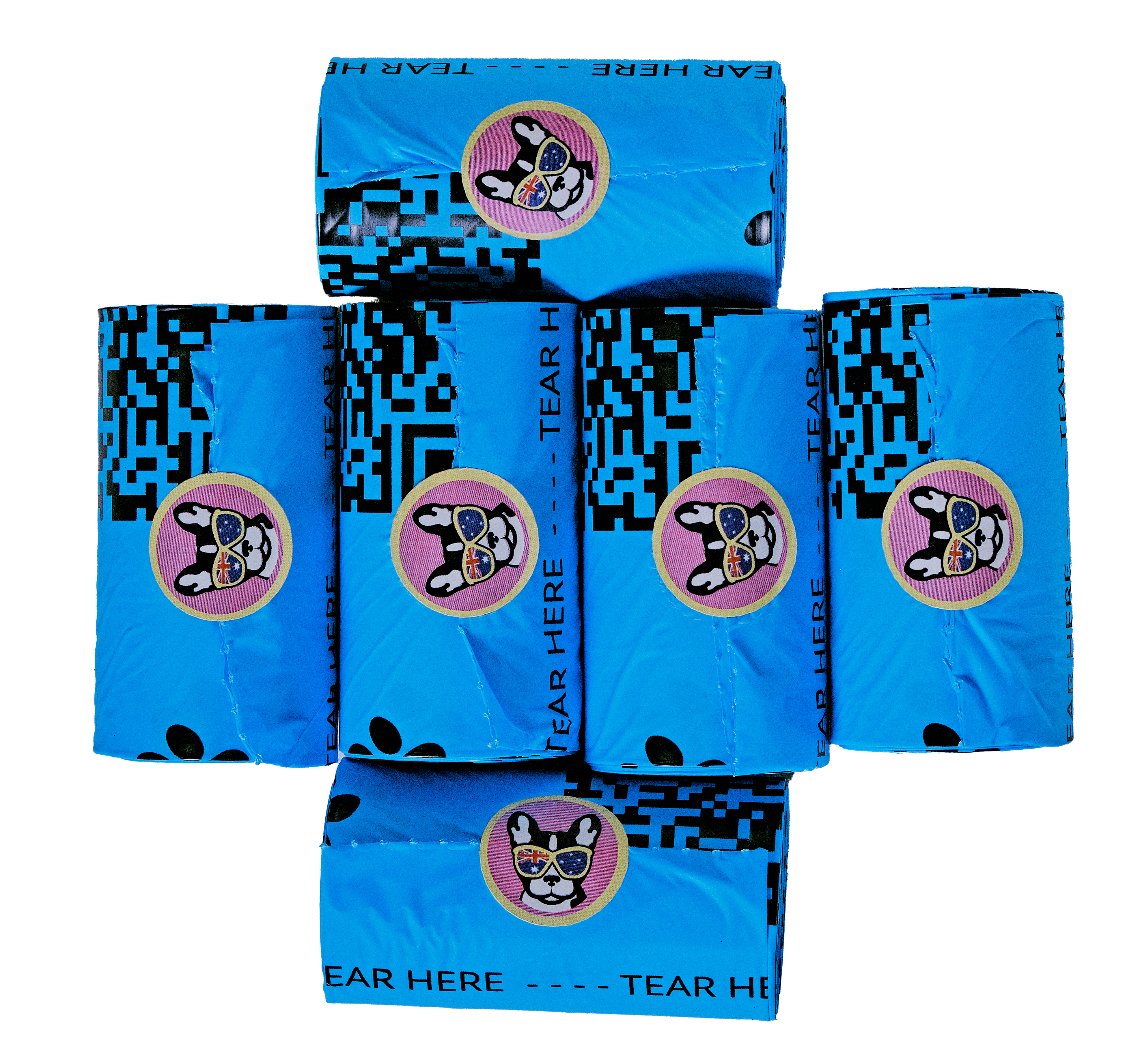 Dog Poo Bags (Flat Top Style)