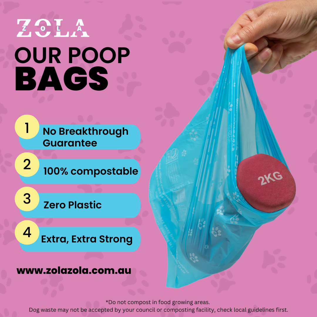 Dog Poo Bags (Flat Top Style)