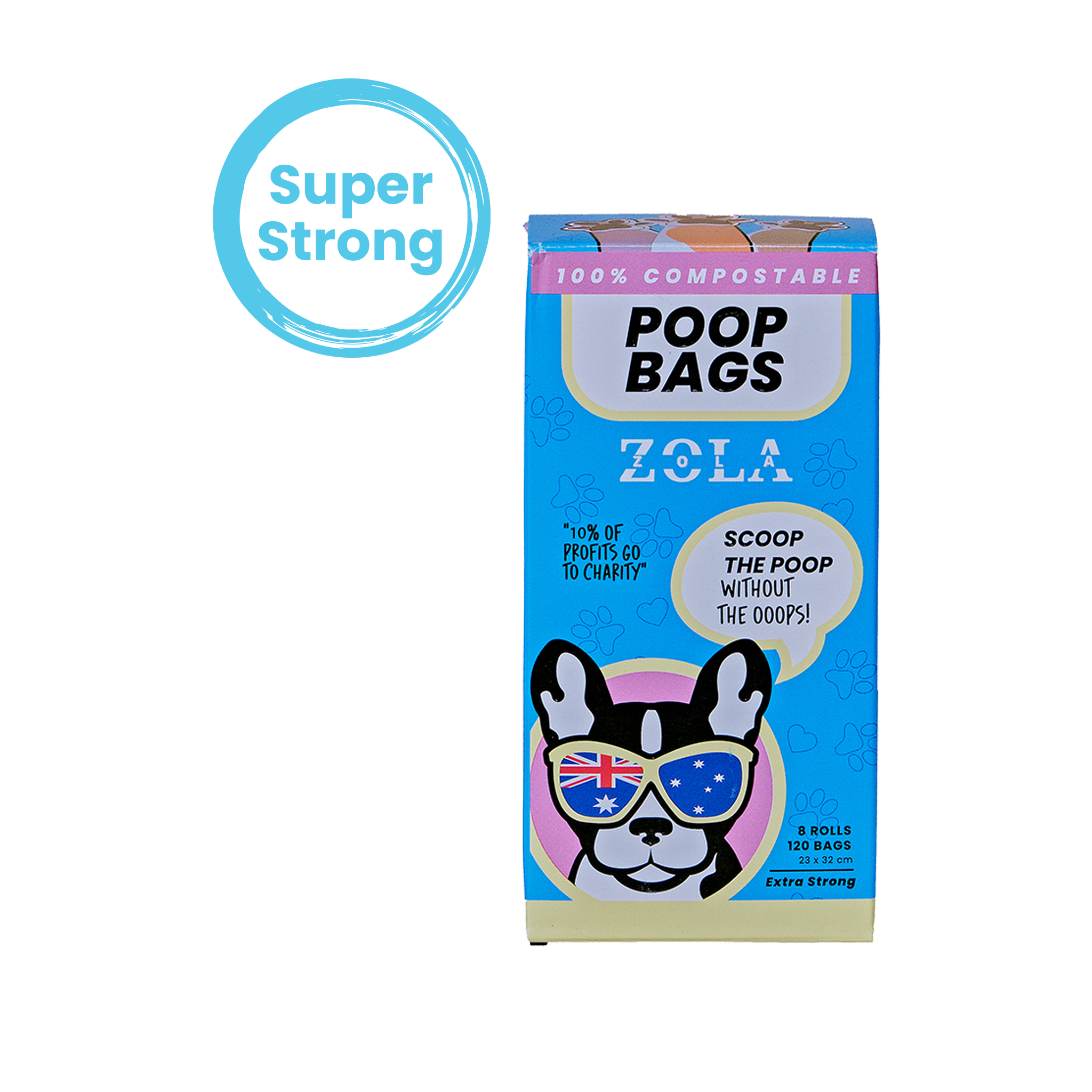 Dog Poo Bags (Flat Top Style)