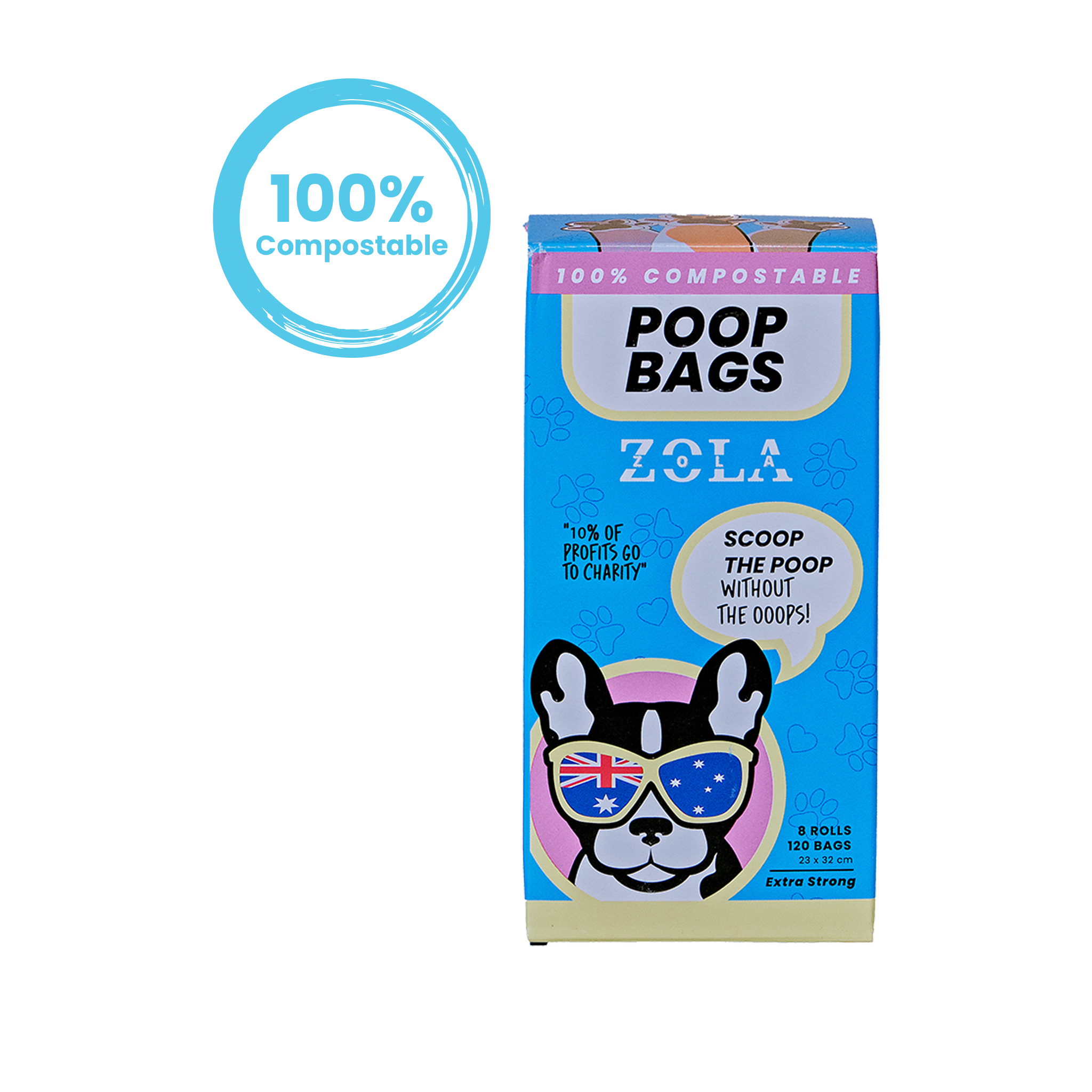Dog Poo Bags (Flat Top Style)