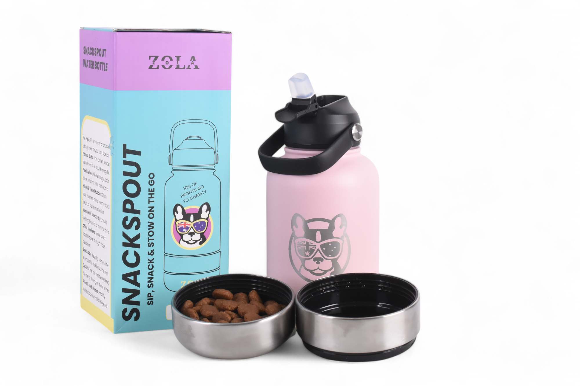SnackSpout - Dog Water Bottle