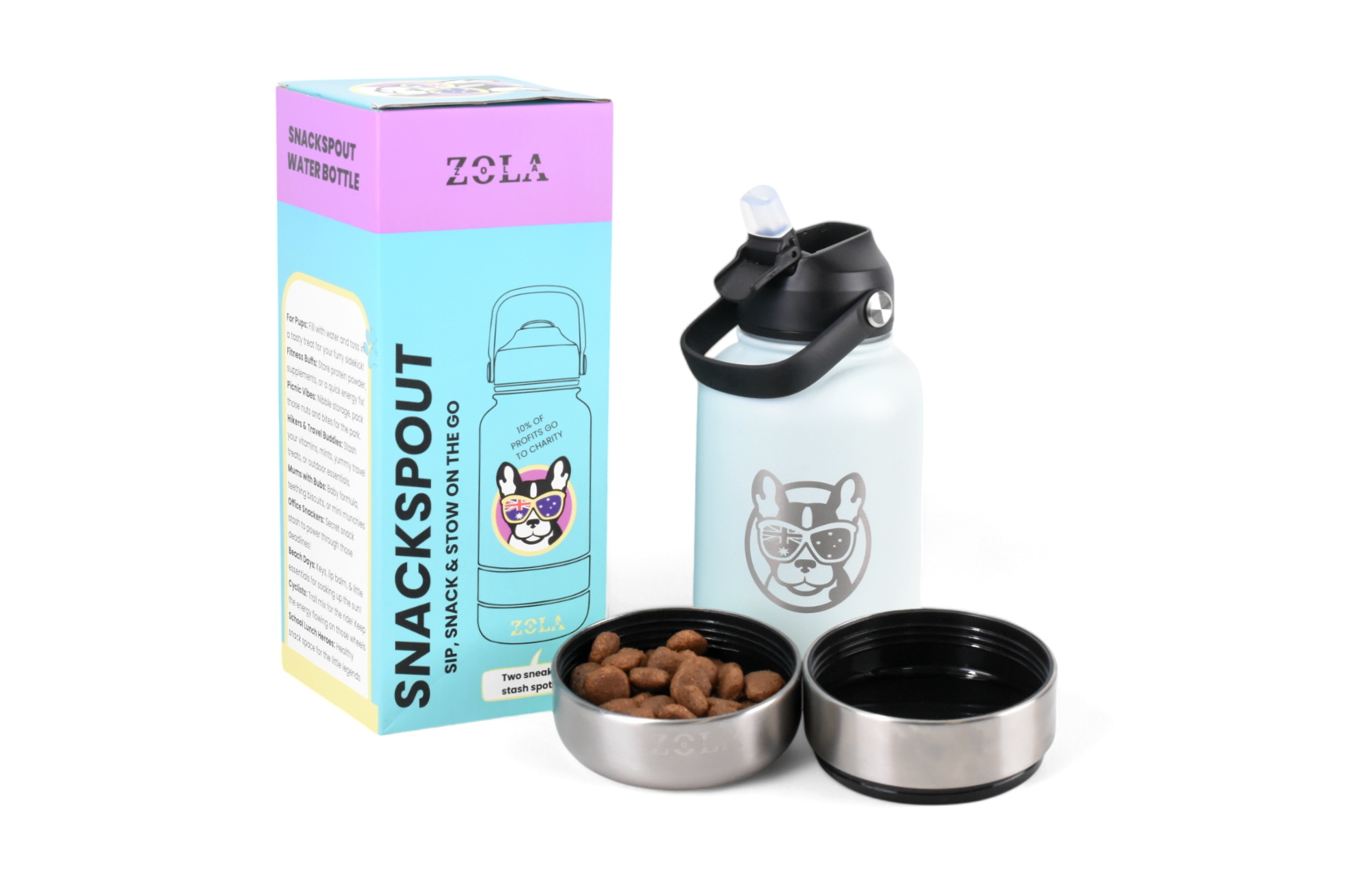 SnackSpout - Dog Water Bottle