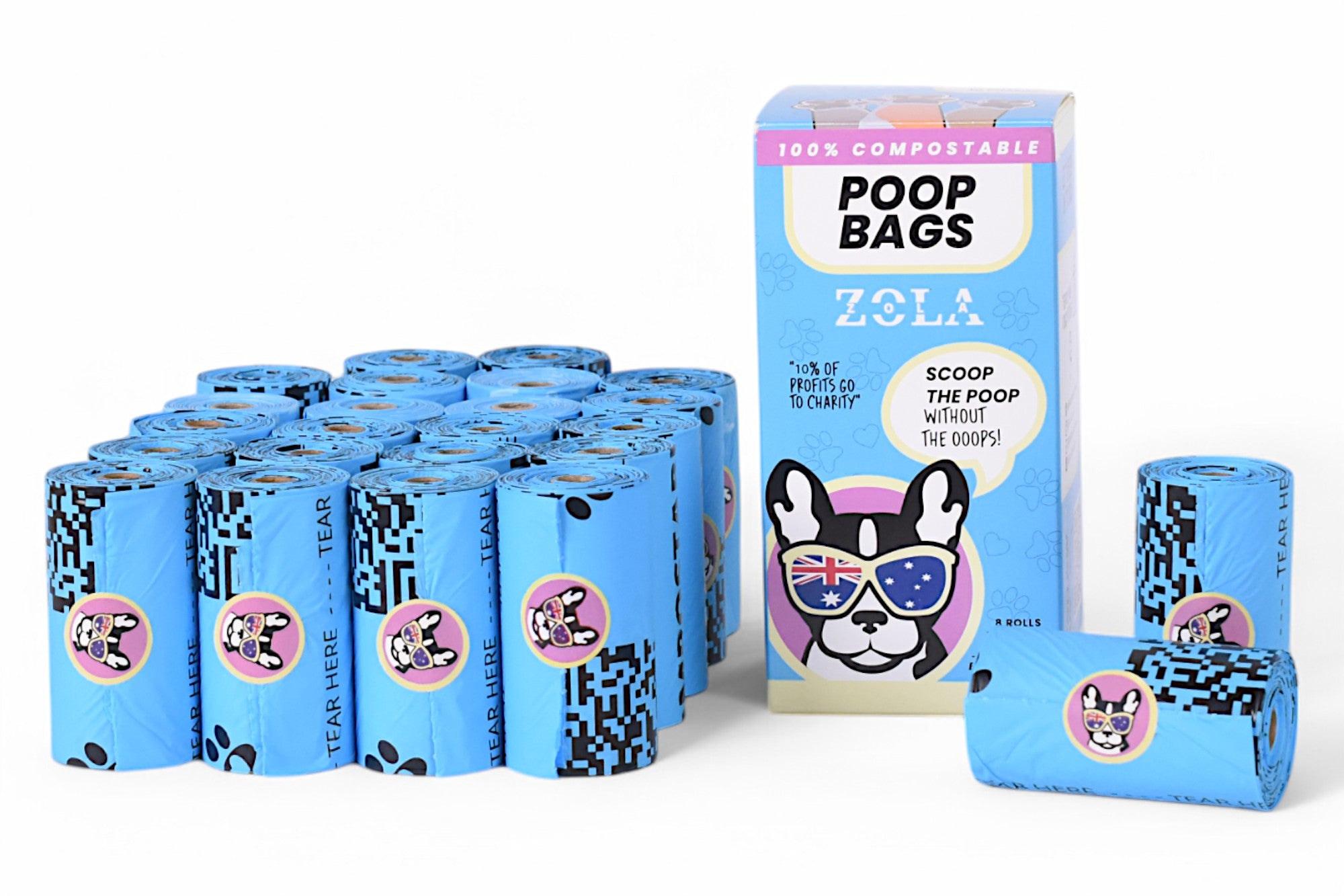 Dog Poo Bags (Flat Top Style)
