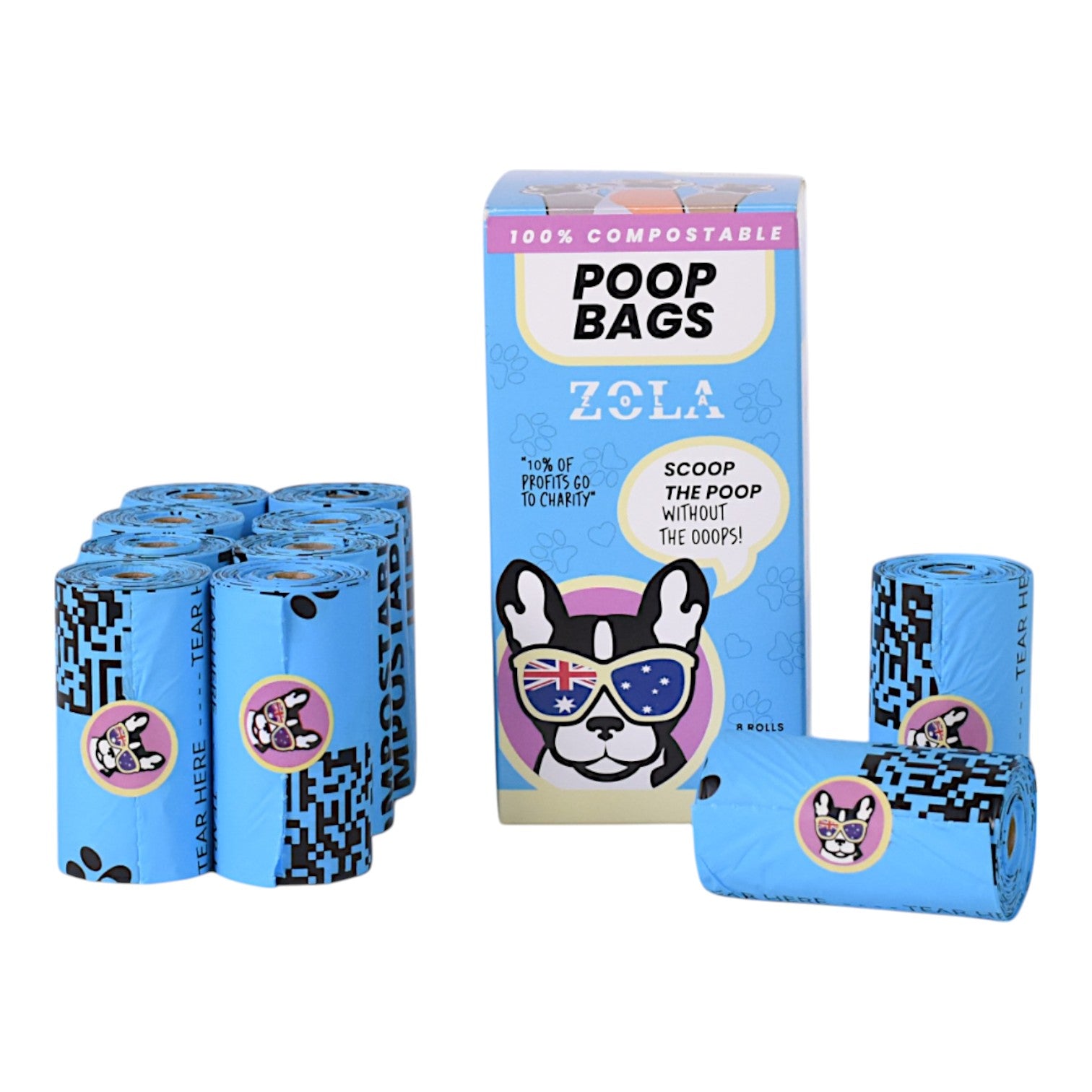 Dog Poo Bags (Flat Top Style)